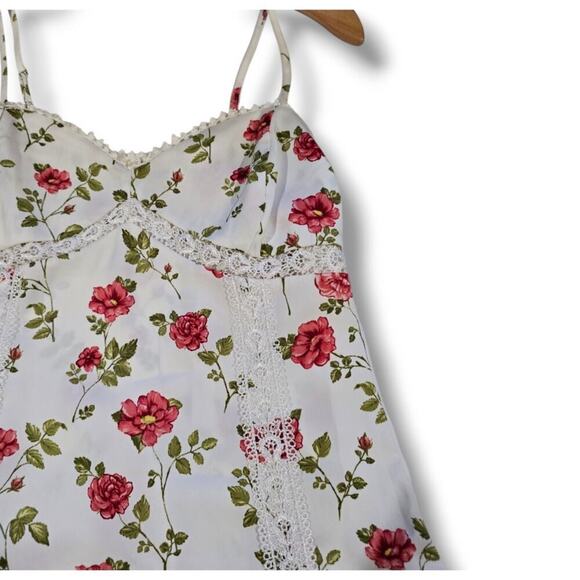 LA Hearts Women’s White Floral Corset Mini Dress | Spaghetti Straps | Size Small - Picture 3 of 10